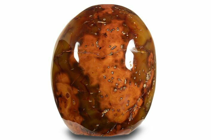 Free-Standing, Polished Carnelian Agate - Madagascar #317560